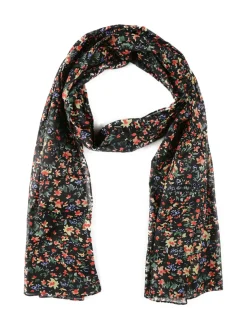 Colombo Sciarpa in cotone donna a fiori