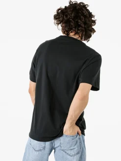 Converse T-shirt in cotone da uomo con stampa - nero