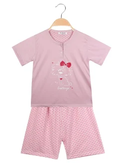 Cootaiya Pigiama corto con bermuda a pois