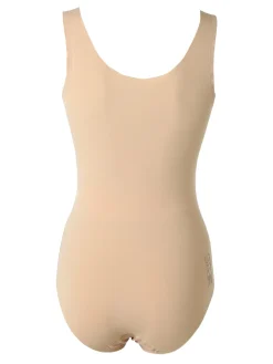 Cotonella AD691 Body donna invisibile in microfibra taglio laser - nudo
