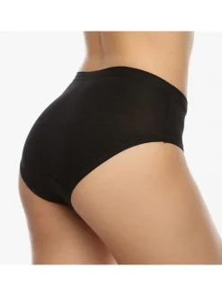 Cotonella Confezione da 3 slip midi da donna in cotone bielastico