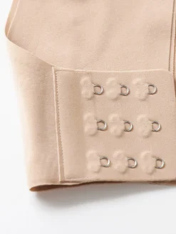 Cotonella Reggiseno donna comfort in mircofibra a taglio vivo senza ferretto COPPA B- beige