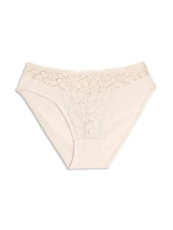 Cotonella Slip donna in cotone modal e pizzo