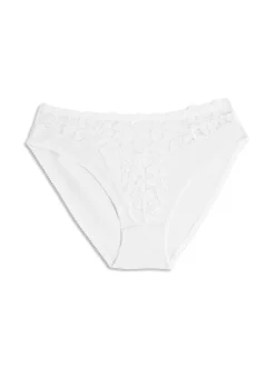 Cotonella Slip donna in cotone modal e pizzo