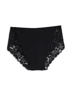 Cotonella Slip midi donna in pizzo