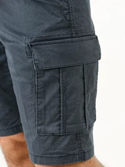 Cotton Belt Bermuda cargo da uomo in cotone stretch - avion