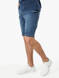 Cotton Belt Bermuda da uomo in cotone stretch - jeans