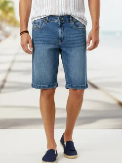 Cotton Belt Bermuda da uomo in jeans - jeans