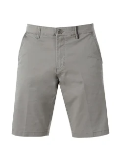 Cotton Belt Bermuda da uomo in cotone stretch - grigio