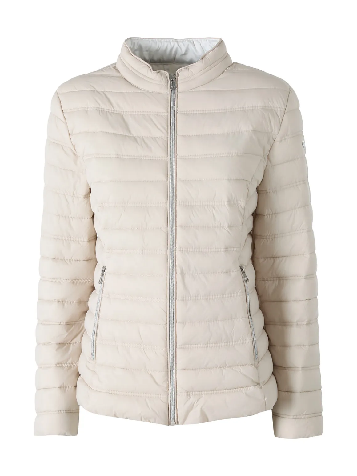 Cotton Belt Giubbino donna 100 grammi con zip - beige