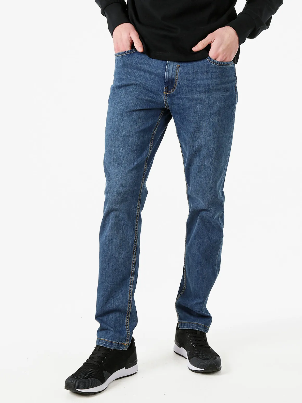 Cotton Belt Jeans da uomo regular fit stretch - Jeans