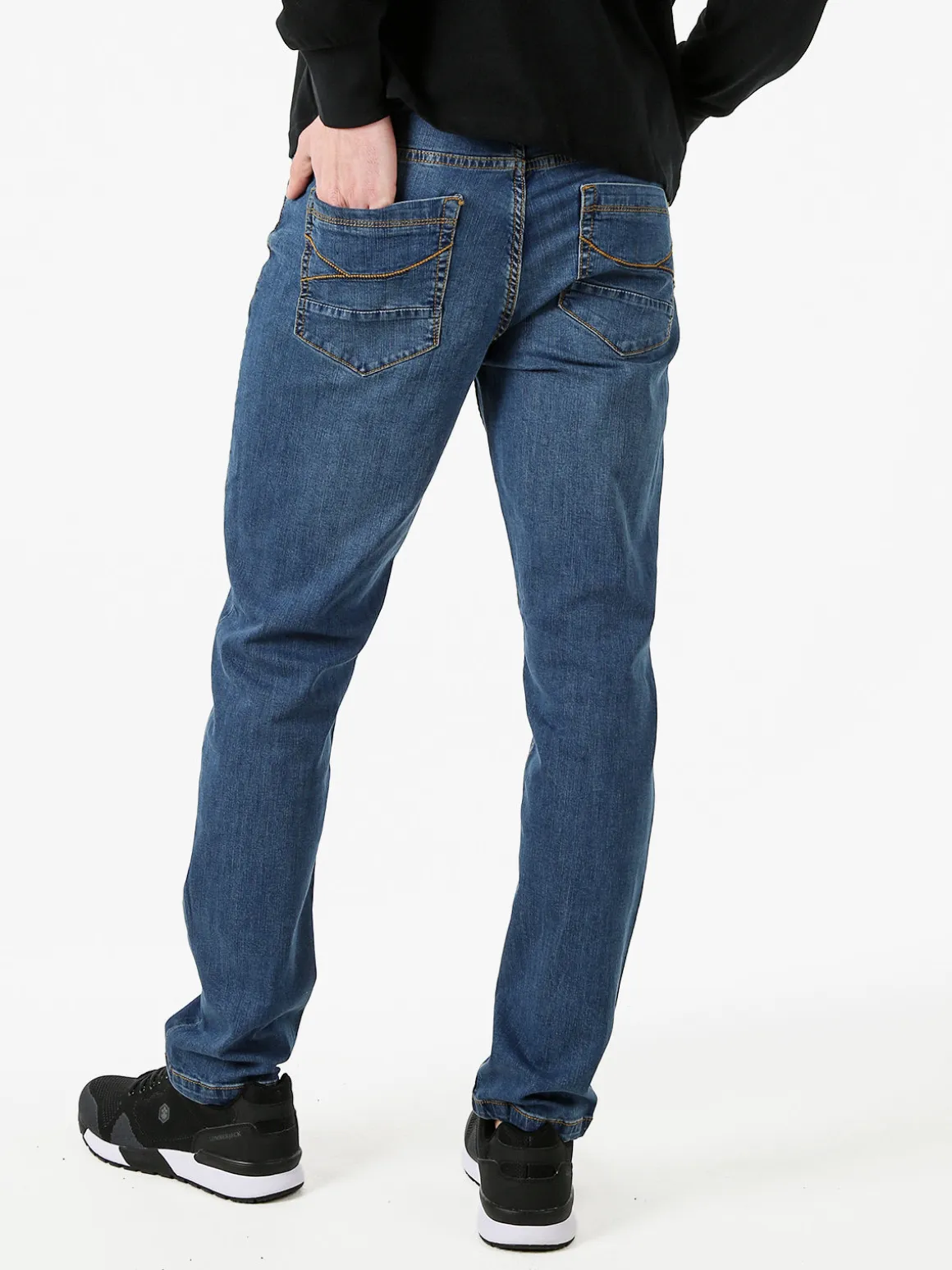 Cotton Belt Jeans da uomo regular fit stretch - Jeans