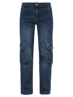 Cover Girl Jeans donna a gamba dritta con tasconi laterali