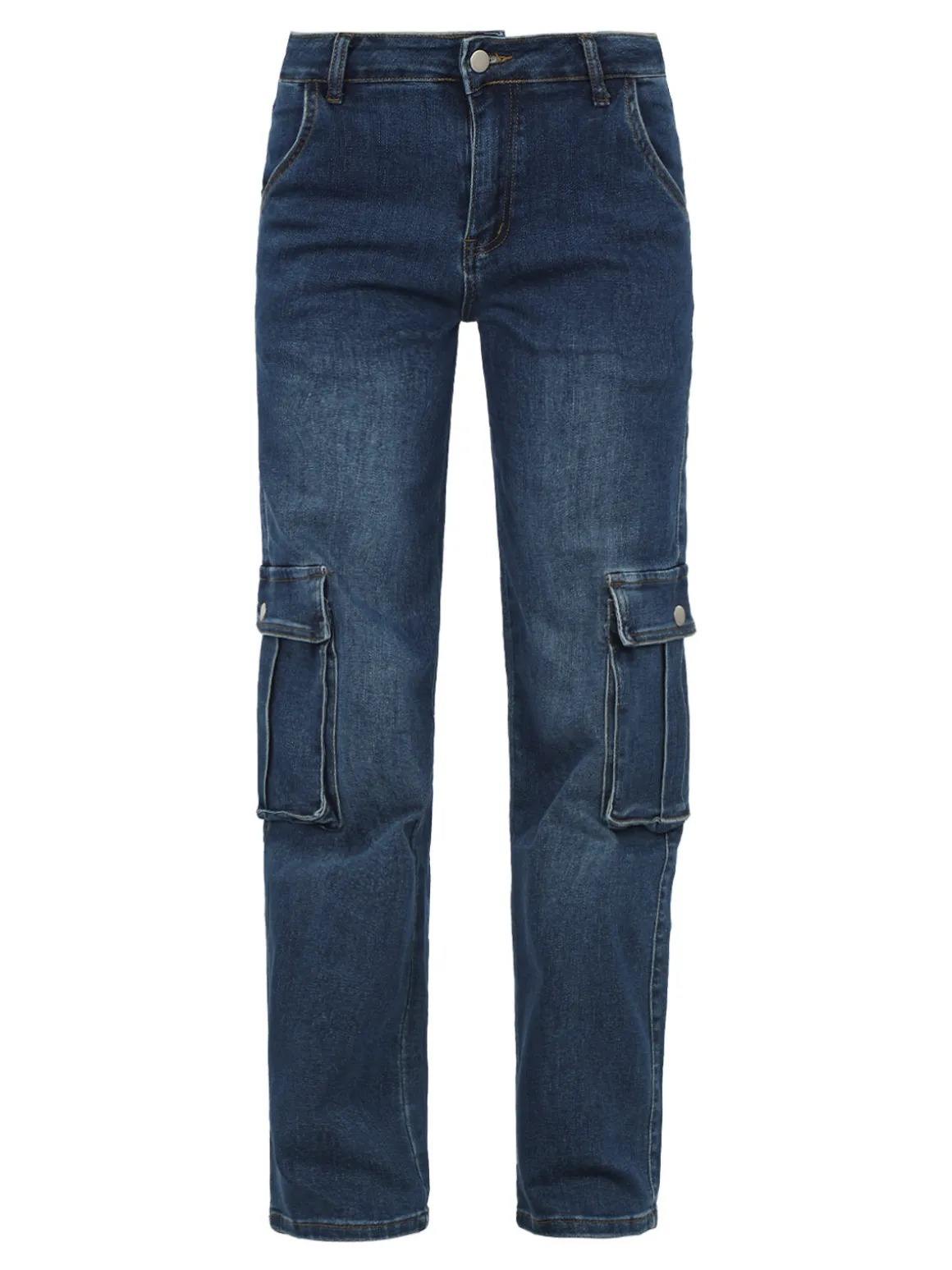 Cover Girl Jeans donna a gamba dritta con tasconi laterali