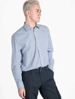Coveri Collection Camicia da uomo a quadretti regular fit in cotone