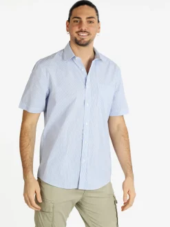 Coveri Collection Camicia da uomo a maniche corte in cotone
