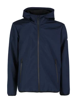 Coveri Collection Giacca a vento da uomo con cappuccio e zip