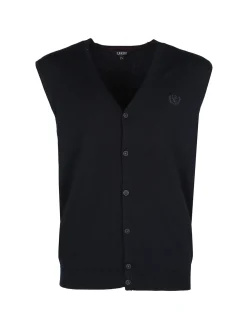 Coveri Collection Gilet in maglia da uomo con bottoni