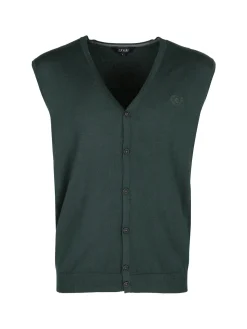 Coveri Collection Gilet in maglia da uomo con bottoni