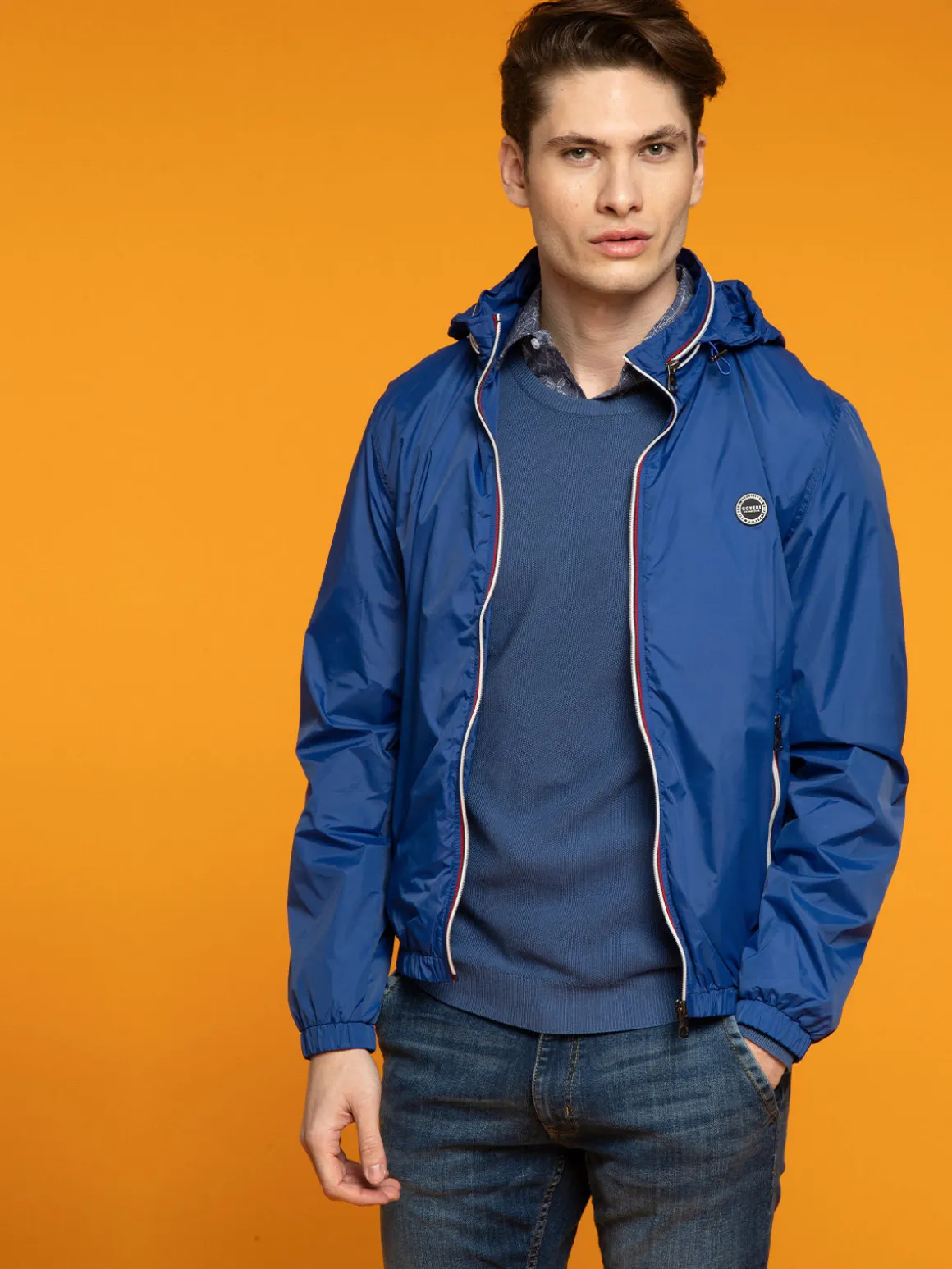 Coveri Collection Giubbino leggero antivento da uomo