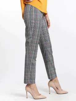 Coveri Collection Pantaloni a quadretti gamba dritta