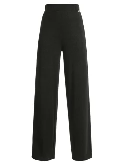 Coveri Collection Pantaloni eleganti a gamba larga con lurex