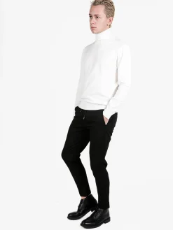 Coveri Collection Pantaloni casual da uomo con coulisse