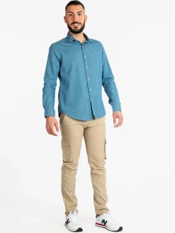 Coveri Collection Pantaloni in cotone modello cargo da uomo