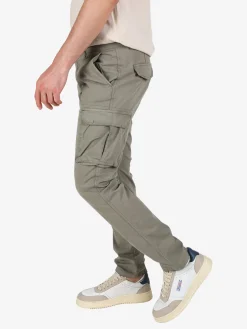 Coveri Collection Pantaloni cargo da uomo in cotone