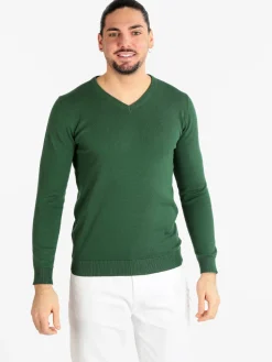 Coveri Collection Pullover leggero da uomo con scollo a V