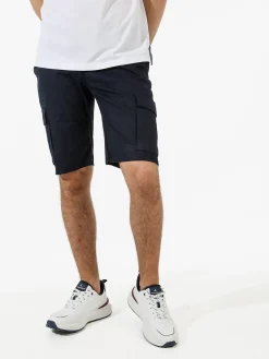 Coveri Moving Bermuda da uomo cargo in cotone - blu scuro