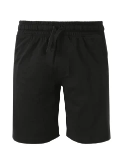 Coveri Moving Bermuda da uomo in cotone con coulisse - nero