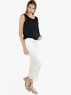 Coveri Moving Canotta donna in lurex con scollo tondo