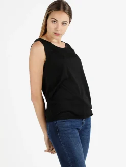 Coveri Moving Canotta donna in cotone con scritta
