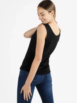 Coveri Moving Canotta donna in cotone con scritta