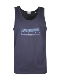 Coveri Moving Canotta girocollo da uomo in cotone