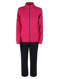 Coveri Moving Completo tuta donna con felpa e pantaloni - fucsia