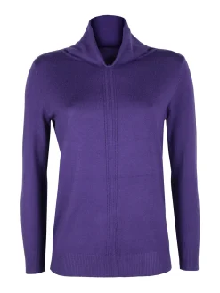Coveri Moving Dolcevita donna in maglia tinta unita