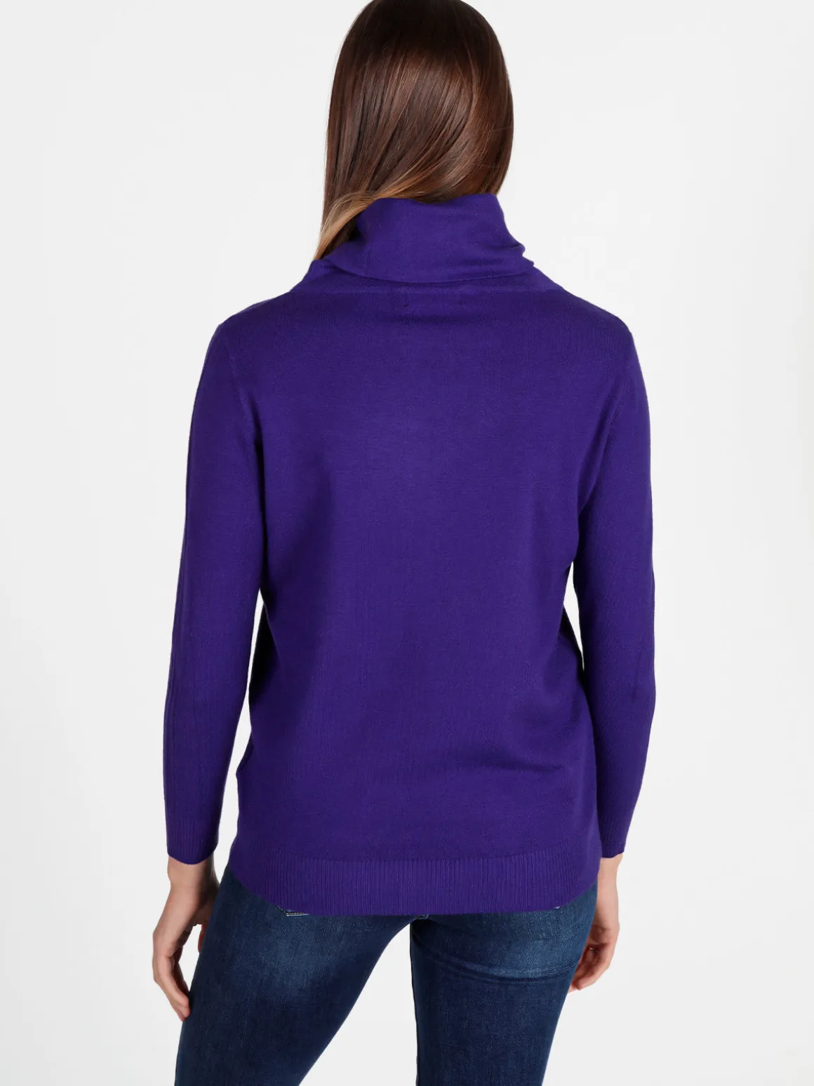 Coveri Moving Dolcevita donna in maglia tinta unita