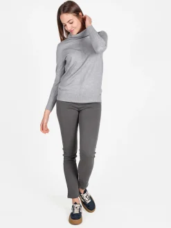 Coveri Moving Dolcevita donna in maglia tinta unita