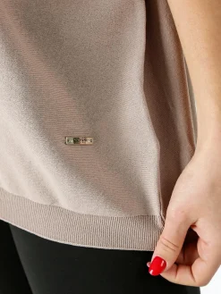Coveri Moving Maglia donna a maniche corte - fango