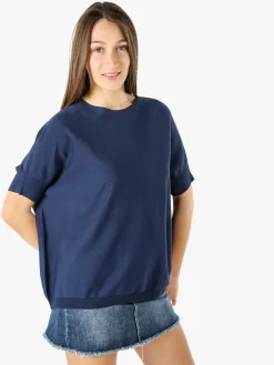 Coveri Moving Maglia donna a maniche corte - blu