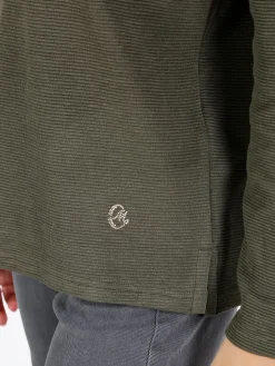 Coveri Moving Maglia donna a maniche lunghe accollata - nero