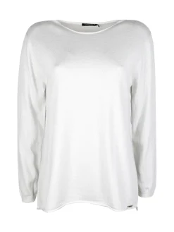 Coveri Moving Maglia donna in lurex con spacchi laterali