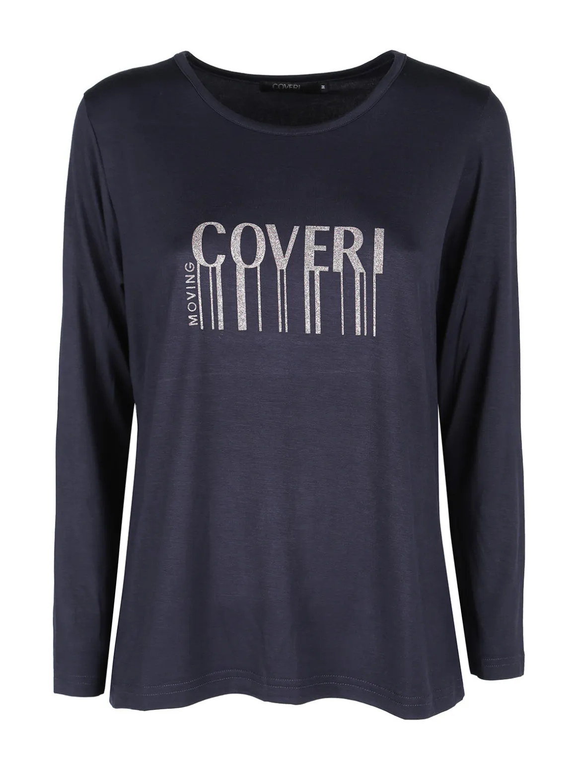 Coveri Moving Maglia girocollo da donna con stampa