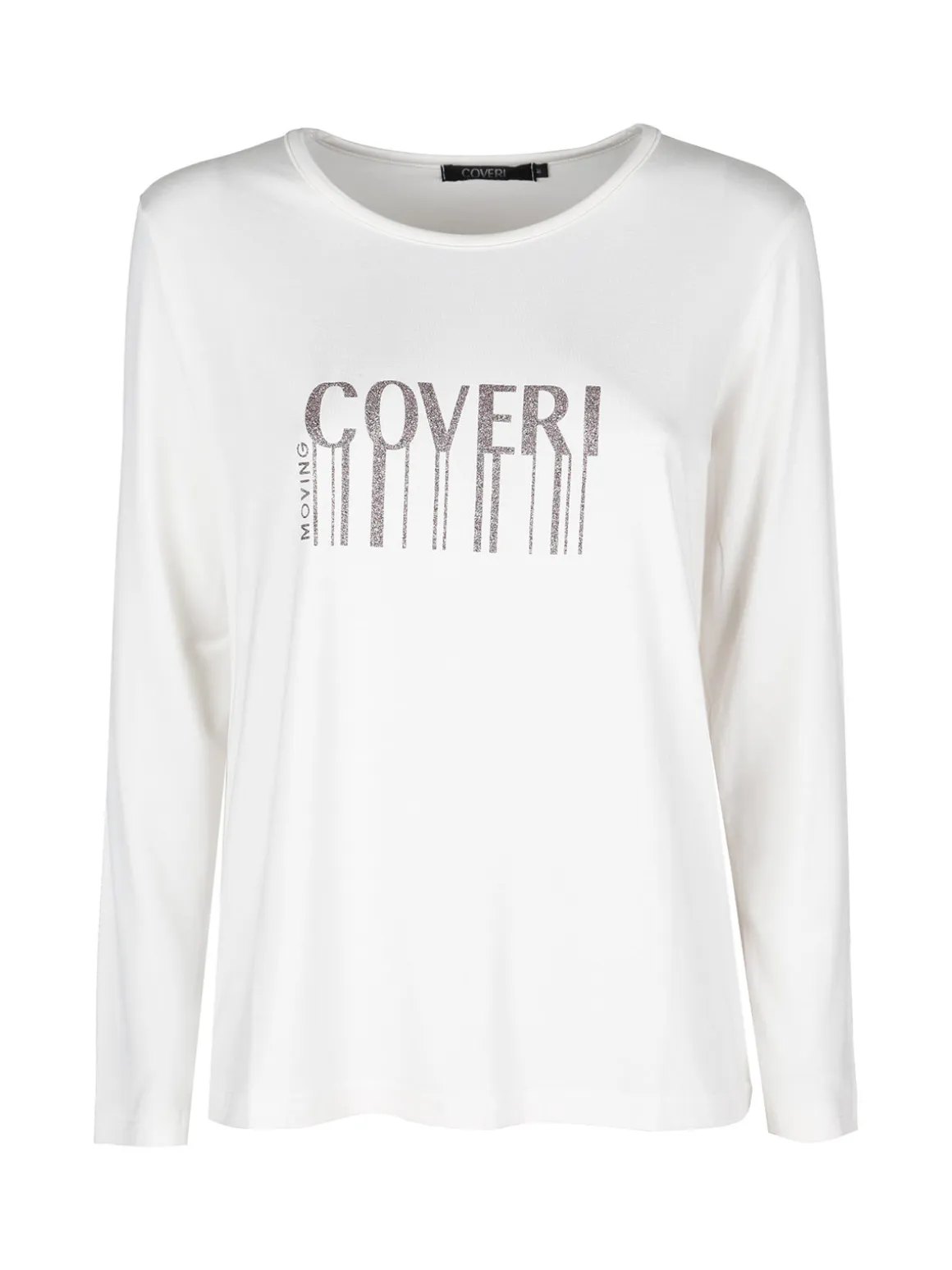 Coveri Moving Maglia girocollo da donna con stampa
