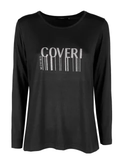 Coveri Moving Maglia girocollo da donna con stampa