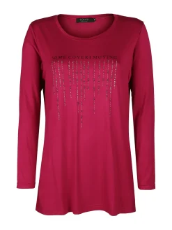 Coveri Moving Maxi maglia da donna con strass