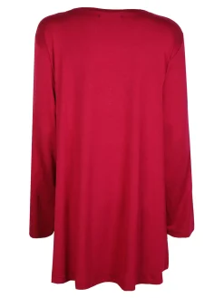 Coveri Moving Maxi maglia donna con strass taglie forti