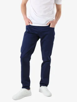 Coveri Moving Pantaloni casual da uomo in cotone - bluette